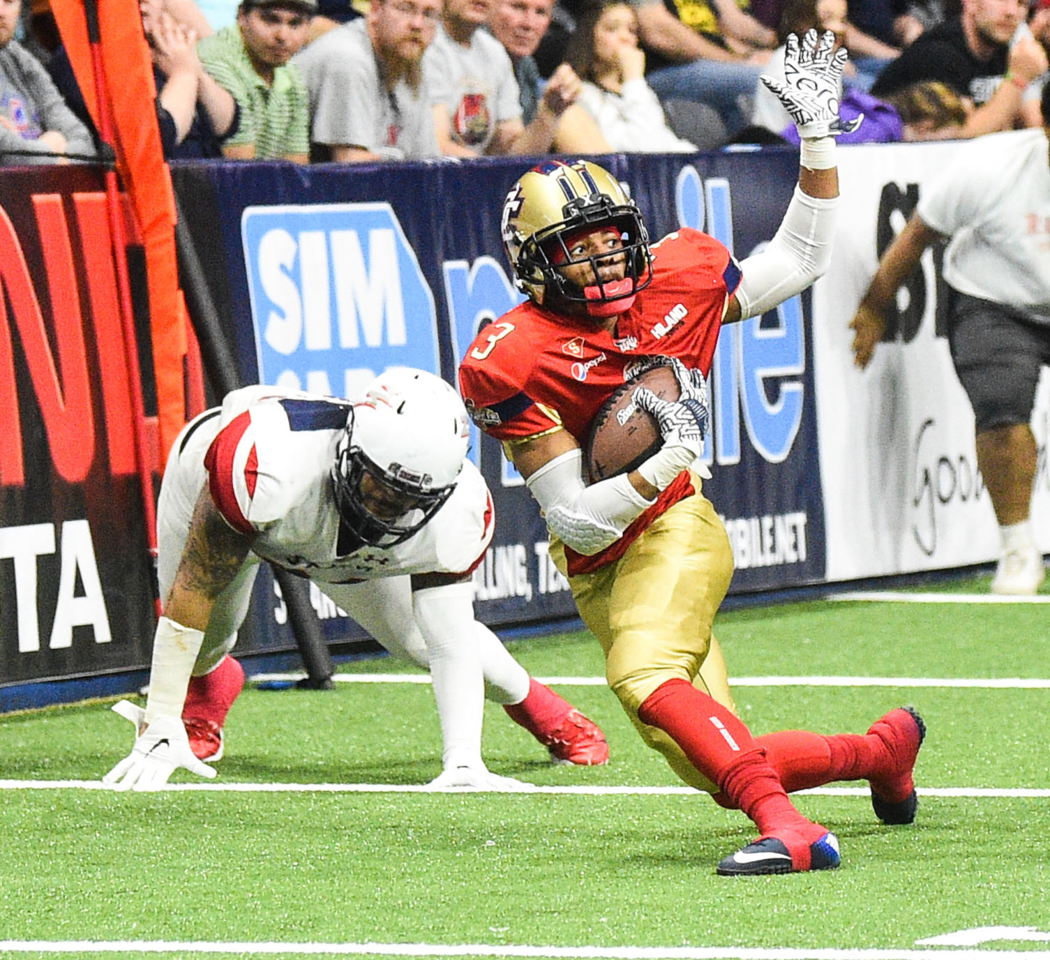 Sioux Falls Storm at the Quad City Steamwheelers